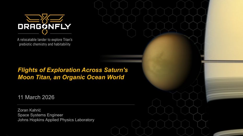 Poziv na predavanje "Dragonfly -...