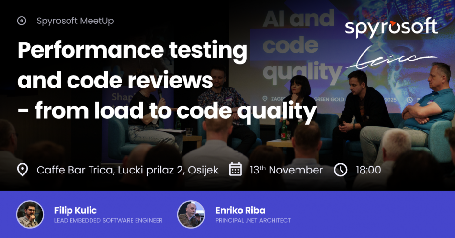 Performance testing and code reviews...