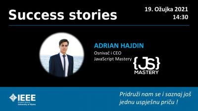 Success stories - Adrian Hajdin